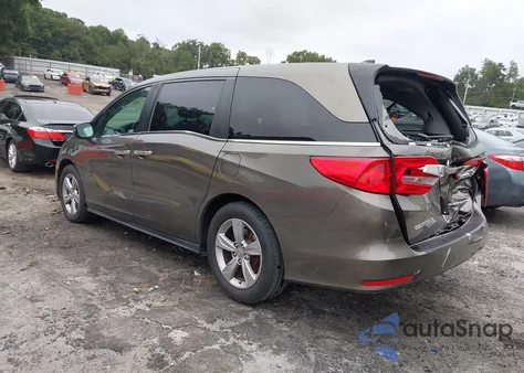 2019 Honda Odyssey Ex-L z USA, uszkodzony, nr VIN 5FNRL6H73KB027264